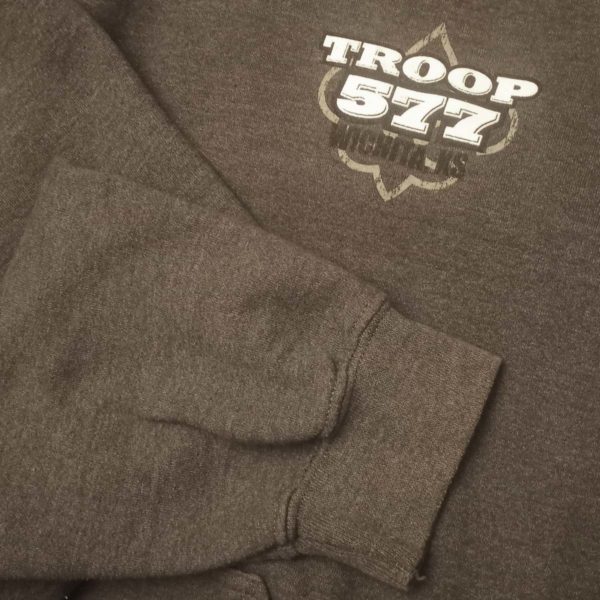 Dark grey hoodie - Image 2